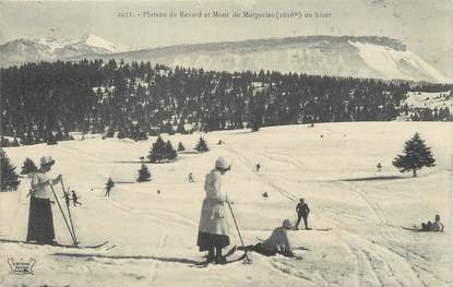 / CPA FRANCE 73 "PLateau du Revard et Mont de Margerias" / SKI