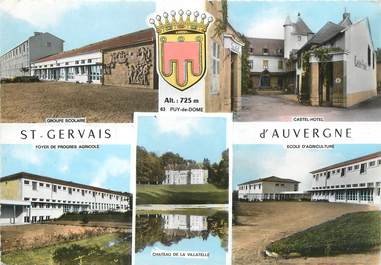 / CPSM FRANCE 63 "saint Gervais d'Auvergne"