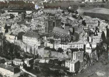 / CPSM FRANCE 15 "saint Flour, vue aérienne"