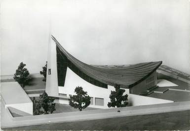 / CPSM FRANCE 51 "Vitry le François, maquette de centre paroissial" / ARCHITECTURE