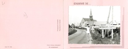 / CPSM FRANCE 59 "Wemaers Cappel" / LIVRET