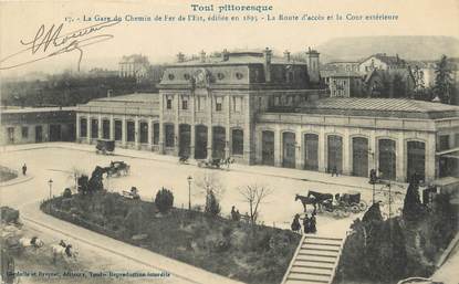 / CPA FRANCE 54 "Toul, la gare du chemin de fer de l'est" / TOUL PITTORESQUE