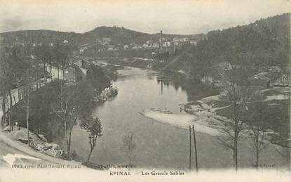 / CPA FRANCE 88 "Epinal, les grands sables"