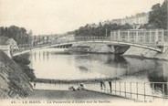 72 Sarthe / CPA FRANCE 72 "Le Mans, la passerelle d'enfer sur la Sarthe" / Ed. NG