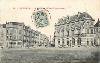 / CPA FRANCE 72 "Le Mans, le bld René Levasseur" / Ed. N G