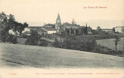 / CPA FRANCE 81 "Le sidobre de Castres, village de Lafontasse"