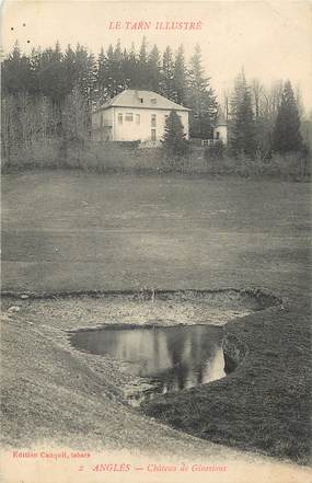 / CPA FRANCE 81 "Anglès, château de Ginestons"