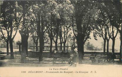 / CPA FRANCE 81 "Réalmont, promenade du bosquet" / Le Tarn Illustré