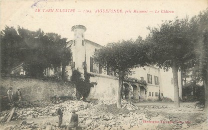 / CPA FRANCE 81 "Aiguefonde, le château" / Le Tarn Illustré