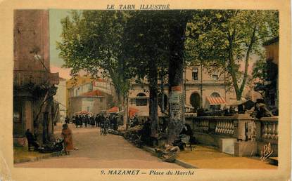 / CPA FRANCE 81 "Mazamet, place du marché"