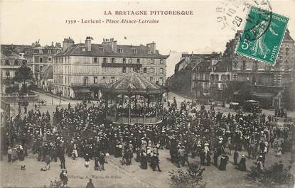 / CPA FRANCE 56 "Lorient, place Alsace Lorraine "