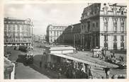 33 Gironde / CPSM FRANCE 33 "Bordeaux, la gare Saint Jean" / TRAMWAY