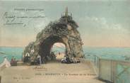 64 PyrÉnÉe Atlantique / CPA FRANCE 64 "Biarritz, le rocher de la vierge" / BIARRITZ PANORAMIQUE