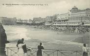 64 PyrÉnÉe Atlantique / CPA FRANCE 64 "Biarritz, le casino municipal et la plage" / BIARRITZ MODERNE