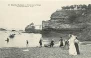 64 PyrÉnÉe Atlantique / CPA FRANCE 64 "Biarritz, Rocher de la Vierge vu du port Vieux" / BIARRITZ MODERNE