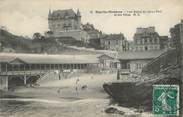 64 PyrÉnÉe Atlantique / CPA FRANCE 64 "Biarritz, les bains du vieux port et les villas" / BIARRITZ MODERNE