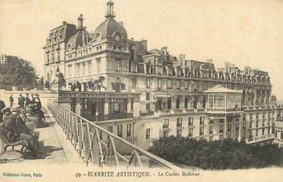 / CPA FRANCE 64 "Biarritz, le casino Bellevue" / BIARRITZ ARTISTIQUE