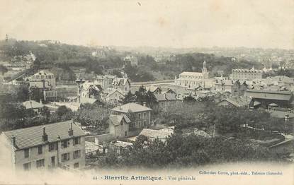 / CPA FRANCE 64 "Biarritz, vue générale" / BIARRITZ ARTISTIQUE