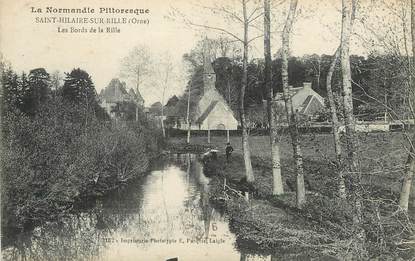 / CPA FRANCE 61 "Saint Hilaire sur Rille, les bords de la Rille"