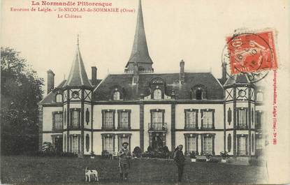 / CPA FRANCE 61 "Environs de Laigle, Saint Nicolas de Sommaire, le château"