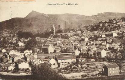 / CPA FRANCE 12 "Decazeville, vue générale "