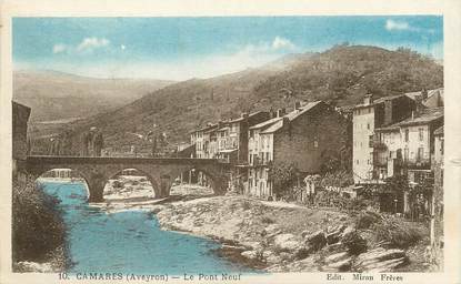 / CPA FRANCE 12 "Camares, Le pont neuf"