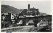 12 Aveyron / CPSM FRANCE 12 "Estaing, l'ancien château et pont gothique"
