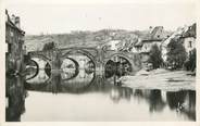 12 Aveyron / CPSM FRANCE 12 "Espalion, le pont vieux et le lot"