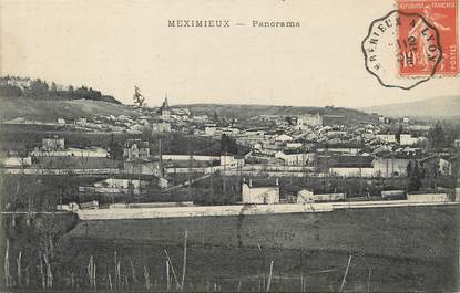 / CPA FRANCE 01 "Meximieux, panorama"