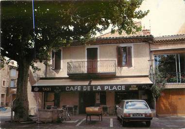 / CPSM FRANCE 30 "Chusclan, café de la place"