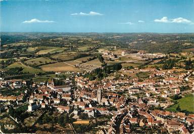 / CPSM FRANCE 23 "Felletin, vue générale aérienne"