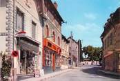 23 Creuse / CPSM FRANCE 23 "La Courtine, rue principale" / COMMERCE