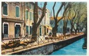 84 Vaucluse / CPA FRANCE 84 "Sorgues, les bords de la Sorgue"