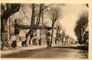 84 Vaucluse / CPA FRANCE 84 "Sorgues, route Nationale"