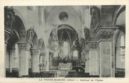 03 Allier / CPA FRANCE 03 "La Petite Marche, intérieur de l'église"