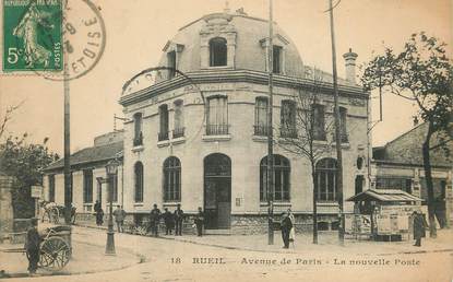 / CPA FRANCE 92 "Rueil, avenue de Paris, la nouvelle poste"