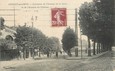/ CPA FRANCE 93 "Aulnay sous Bois, carrefour de l'avenue de la gare et l'av du château"
