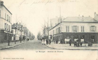 / CPA FRANCE 93 "Le Bourget, av de Drancy"