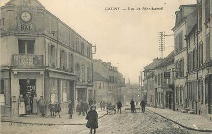 / CPA FRANCE 93 "Gagny, rue de Montfermeil"
