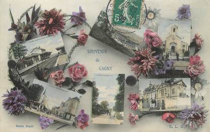 / CPA FRANCE 93 "Souvenir de Gagny"