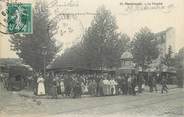 93 Seine Saint Deni / CPA FRANCE 93 "Montreuil, le marché"