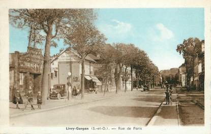 / CPA FRANCE 93 "Livry Gargan, rue de Paris"
