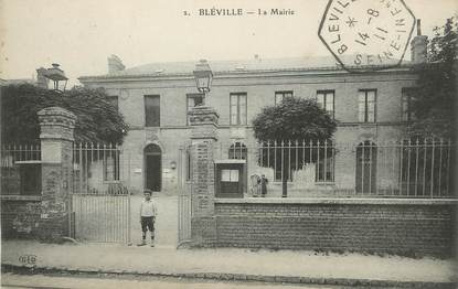 / CPA FRANCE 76 "Bléville, la mairie"