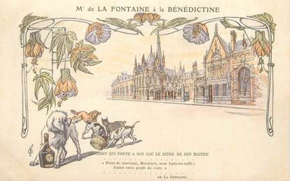 / CPA FRANCE 76 "Fécamp, Mr de La Fontaine à la Bénédictine"