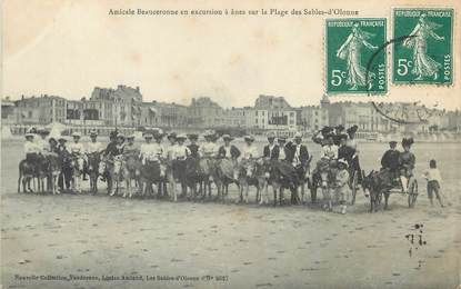 / CPA FRANCE 85 "Sables d'Olonne" / ÂNE