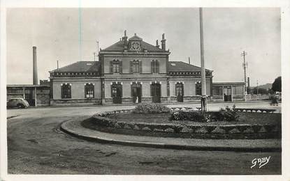 / CPSM FRANCE 76 "Oissel, la gare"