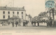 22 Cote D'armor / CPA FRANCE 22 "Guincamp, école supérieure des garçons et rue Saint Nicolas"