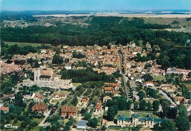 / CPSM FRANCE 28 "Anet, vue générale aérienne"