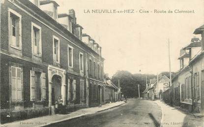 / CPA FRANCE 60 "La Neuville en hez, route de Clermont"
