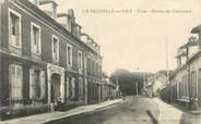 60 Oise / CPA FRANCE 60 "La Neuville en hez, route de Clermont"